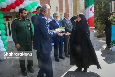 گزارش تصویری | مراسم آغازین سال تحصیلی در دبیرستان دخترانه ذبیح الله هوشیار