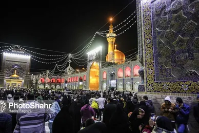 گزارش تصویری | مراسم احیای دومین شب قدر ۱۴۰۳ در حرم مطهر امام رضا (ع)