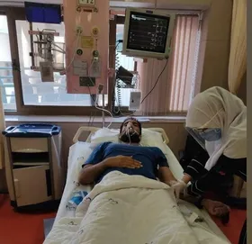 بستری شدن ستاره سابق تیم ملی والیبال در بیمارستان