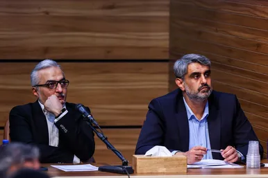 گزارش تصویری | نشست خبری رئیس مجلس شورای اسلامی