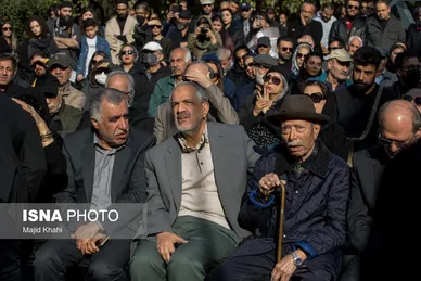 گزارش تصویری | مراسم تشییع پیکر هادی مرزبان