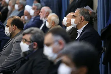 عکس | دیدار جمعی از مسئولان نظام و سفیران کشورهای اسلامی با مقام معظم رهبری