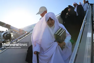 بازگشت اولین کاروان حجاج خراسانی