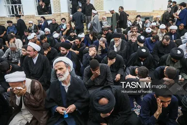 گزارش تصویری | مراسم وداع با پیکر آیت‌الله شبیری زنجانی
