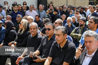 عکس‌هایی از مراسم تشییع پیکر سعید راد