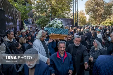 گزارش تصویری | مراسم تشییع پیکر هادی مرزبان