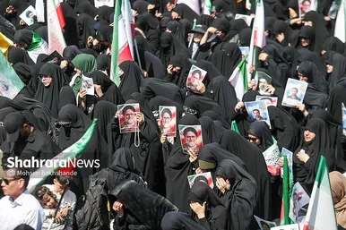 گزارش تصویری | مراسم تشییع پیکر شهید حجت‌الاسلام خطیب، وزیر اطلاعات در مشهد