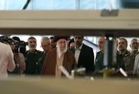 مقام معظم رهبری: هرجا جوانان ما با عزم و ایمان وارد شدند، کار‌های بزرگی انجام داده‌اند + فیلم و عکس