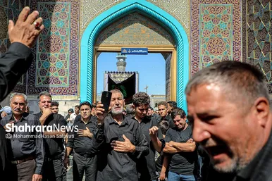 عزاداری روز شهادت امام رضا (ع) در حرم مطهر رضوی