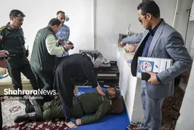 گزارش تصویری | بازسازی صحنه شوهرکشی در مشهد