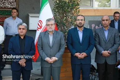 بدرقه کاروان خودرویی اربعین شهرداری مشهد مقدس