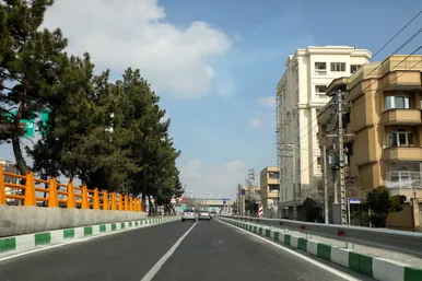 افتتاح پروژه دوربرگردان زیرگذرآزادی-جانباز 