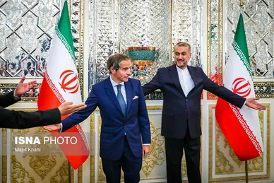 دیدار مدیرکل آژانس بین‌المللی انرژی اتمی با وزیر خارجه