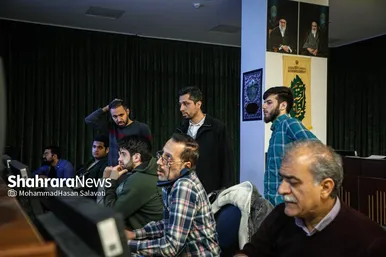 گزارش تصویری | پشت صحنه ویژه برنامه های سحر ماه رمضان تلویزیون در حرم مطهر رضوی