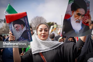 گزارش تصویری | نسل «z» پای کار انقلاب اسلامی