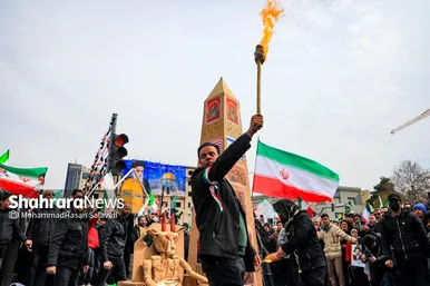 گزارش تصویری | راهپیمایی روز قدس در مشهد - ۳