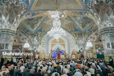 گزارش تصویری | اقامه نماز عید قربان در حرم رضوی (۱۶ خرداد ۱۴۰۴)