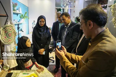 گزارش تصویری | افتتاح خانه صنایع دستی بخش خصوصی عطار  در مشهد