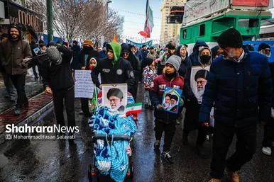 گزارش تصویری | راهپیمایی ۲۲ بهمن ۱۴۰۳ در مشهد - ۲