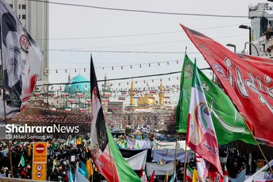 گزارش تصویری | راهپیمایی ۲۲ بهمن ۱۴۰۳ در مشهد