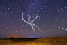راهنمای کامل رصد بارش شهابی جباری (مهر ۱۴۰۴) + زمان دقیق و جزئیات