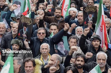 گزارش تصویری | خروش انقلابی نمازگزاران جمعه مشهد در محکومیت جنایات رژیم صهیونیستی و آمریکا