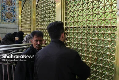 شب عید مبعث در حرم مطهر رضوی