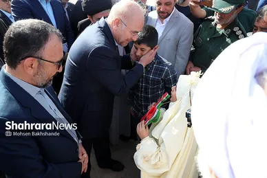افتتاح فرودگاه گناباد با حضور رئیس مجلس و وزیر راه