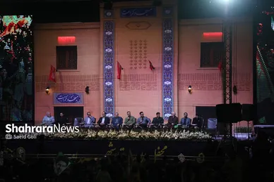 گزارش تصویری | محفل قرآنی «اربعین رهبر شهید» در میدان شهدای مشهد