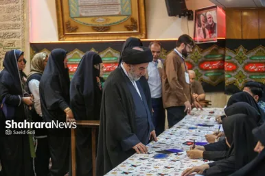 عکس‌هایی از مرحله دوم انتخابات چهاردهمین دوره ریاست‌جمهوری در مشهد (۲)