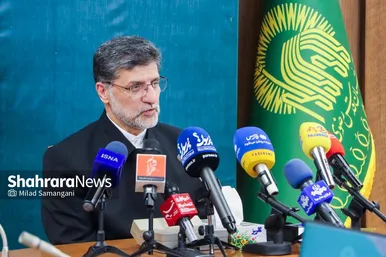 نشست خبری قائم‌مقام تولیت آستان قدس رضوی