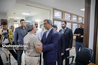 بازدید استاندار خراسان رضوی از موسسه فرهنگی شهرآرا