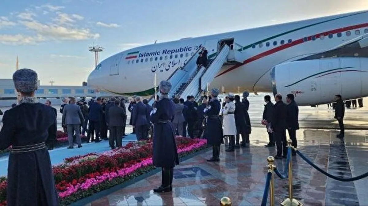 رئیس جمهور وارد ازبکستان شد
