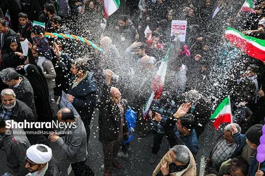 گزارش تصویری (۳) | راهپیمایی روز ۲۲ بهمن در مشهد