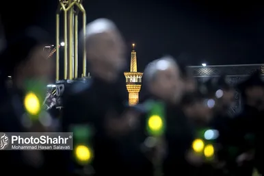 عکس| آیین خطبه‌خوانی شب شهادت امام رضا علیه السلام (۱۳ شهریور ۱۴۰۳)