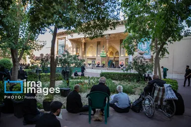 گزارش تصویری | اقامه عزای امام حسین(ع) در خانه شیخ الاسلام