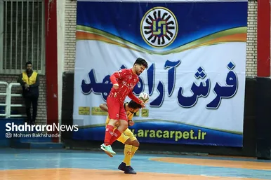 گزارش تصویری | لیگ برتر فوتسال | مسابقه فرش آرا مشهد و سفیر گفتمان تهران