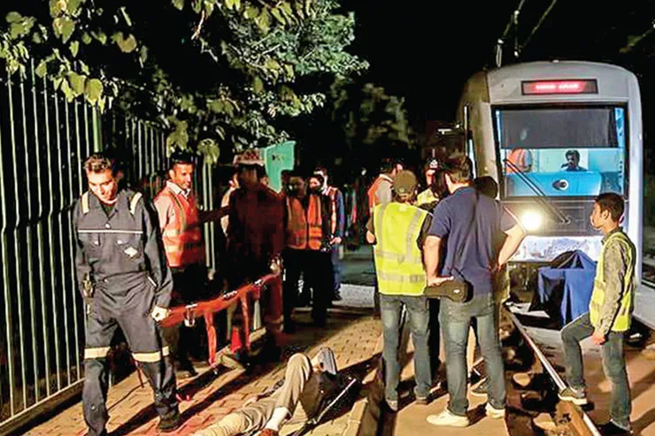 عامل چاقوکشی در قطارشهری دستگیر شد