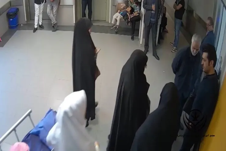 فیلم دوربین مداربسته بیمارستان از روایت بغض‌آلود رهبر انقلاب درباره سردار قاسم سلیمانی