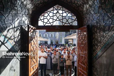 نماز عید سعید قربان در حرم مطهر رضوی (۲۸ خرداد ۱۴۰۳)