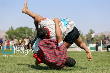 گزارش تصویری | مسابقات «کشتی با چوخه»