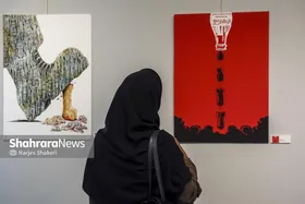 گزارش تصویری | نمایشگاه کاریکاتور &laquo;هولوساید&raquo;