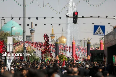 مراسم عزاداری رحلت رسول اکرم(ص) و شهادت امام حسن مجتبی(ع) در مشهد