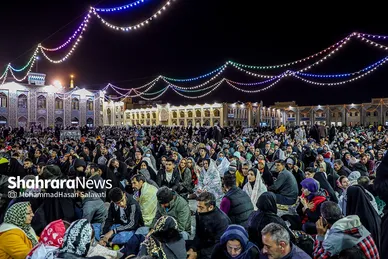 تحویل سال ۱۴۰۲ در حرم مطهر امام رضا (ع)