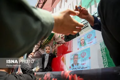 گزارش تصویری | مراسم تشییع پیکر شهدای اقتدار در تهران (۷ تیر ۱۴۰۴)