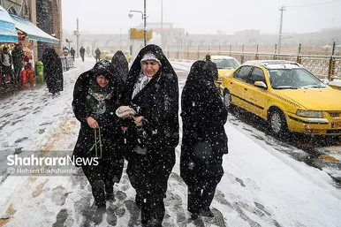 گزارش تصویری | بارش برف در مشهد (۲۱ بهمن ۱۴۰۳)