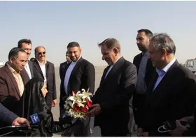 جهانگیری دقایقی قبل وارد مشهد شد