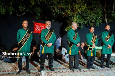 گزارش تصویری | برپایی سفره حضرت رقیه(س) در مشهد