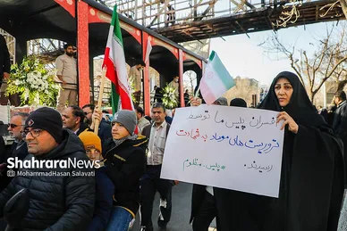 گزارش تصویری | ساعاتی پیش از مراسم تشییع پیکر شهدای مدافع امنیت در مشهد (۲۲ دی ۱۴۰۴)