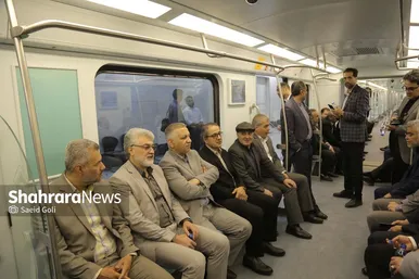 گزارش تصویری | بازدید میدانی مدیران شهرداری مشهد از فعالیت فاز یک خط سه مترو (۵ خرداد ۱۴۰۴)